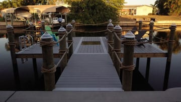 New Dock in Cape Coral