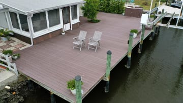 Dock and Lift with Space for Gatherings