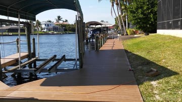 New Dock with Canopy and Lift