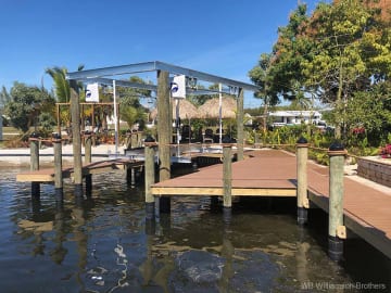 New Construction Dock with Lift