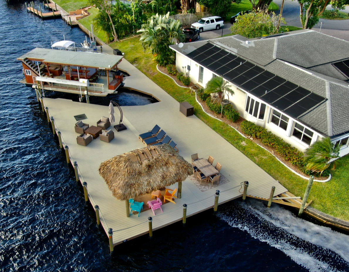 Custom Dock and Boat Lift