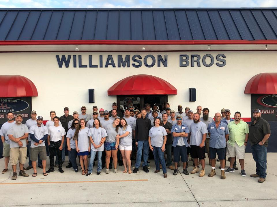 WB Williamson Team outside of office