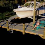 Custom Boat Lift and Dock